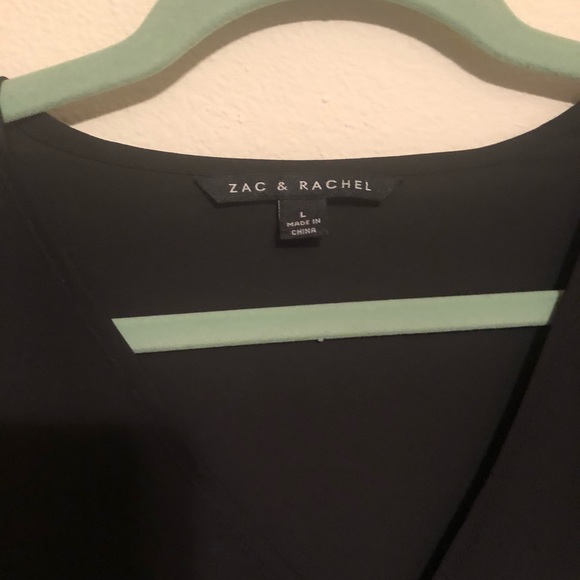 Basic black long sleeved blouse - Picture 4 of 4